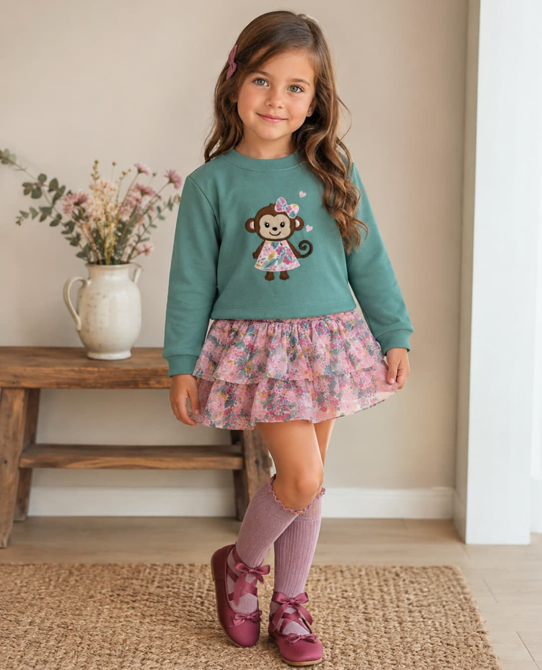 Ensemble bébé fille "Brilli" DIVERCHIC 522103011 