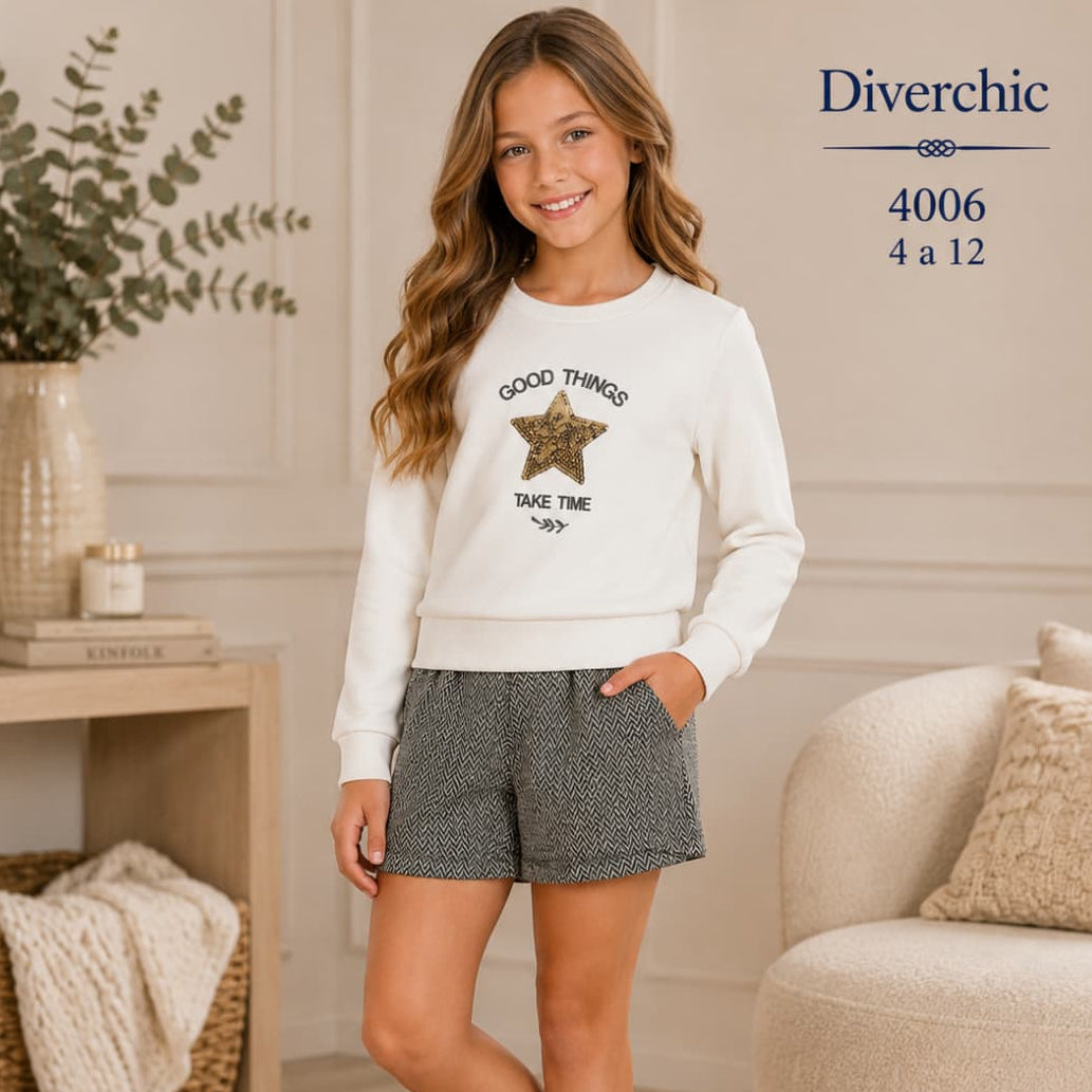 Ensemble bébé fille "Brilli" DIVERCHIC 522103011 