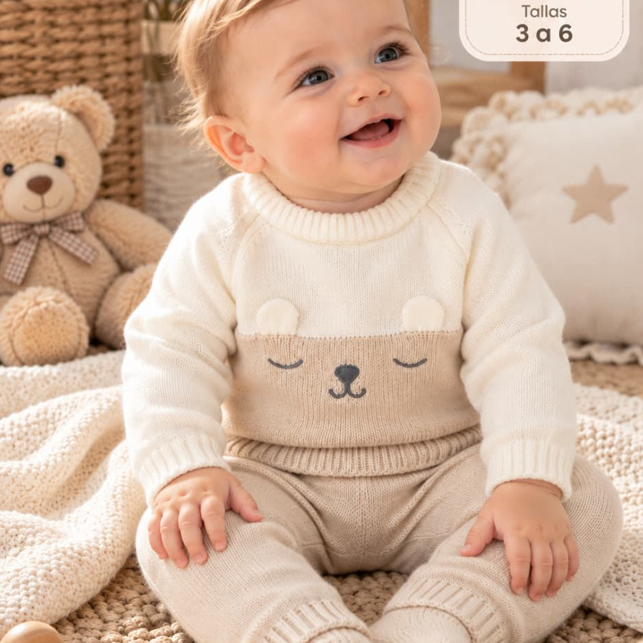 Yatsi Baby 25200261 Ensemble 2 pièces Cœurs en coton rose (0 à 6 mois)