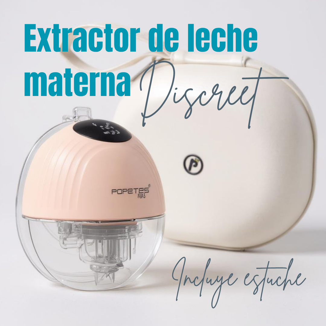 Extractor Sacaleches portátil con batería DISCREET| Popetes Kids