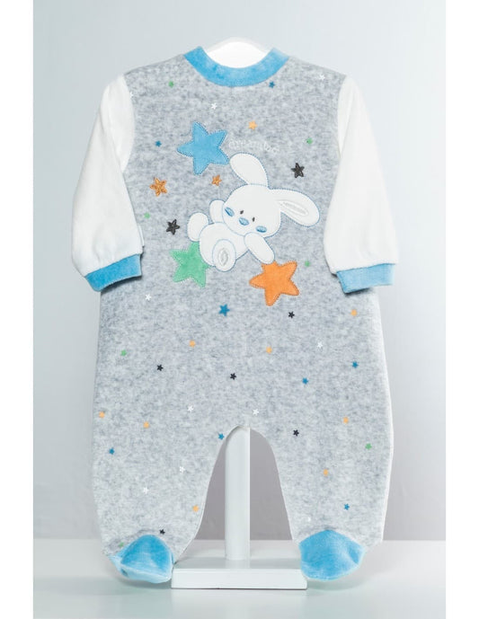 Macacão infantil Kinanit 521100002 Sheared para bebé menino Macio, confortável e quentinho