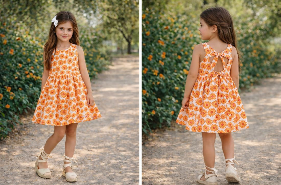 Vestido de Niña Margarita Diverchic 622004013