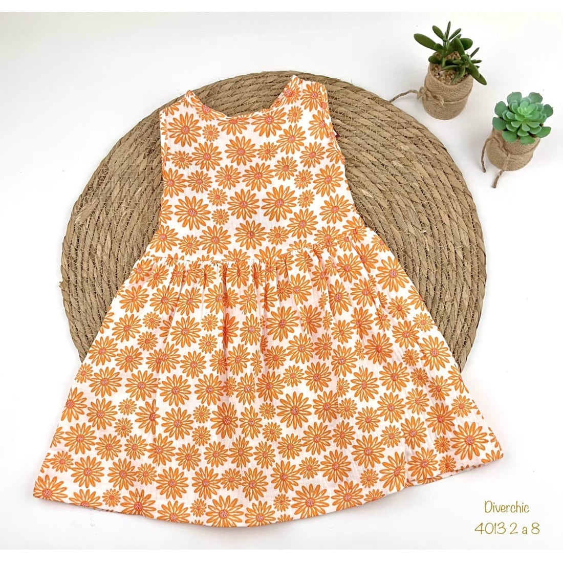 Vestido de Niña Margarita Diverchic 622004013