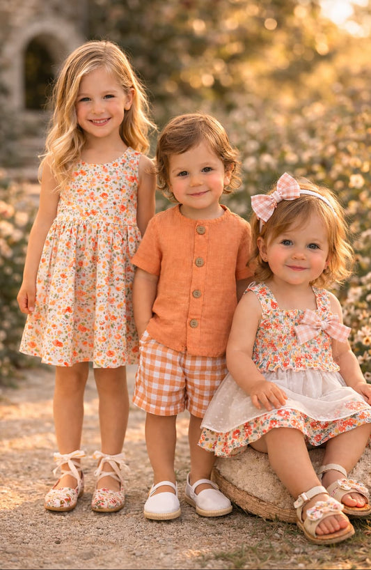 Vestido niña amapolas – Alma Petit 622005016 (2 a 8 años)