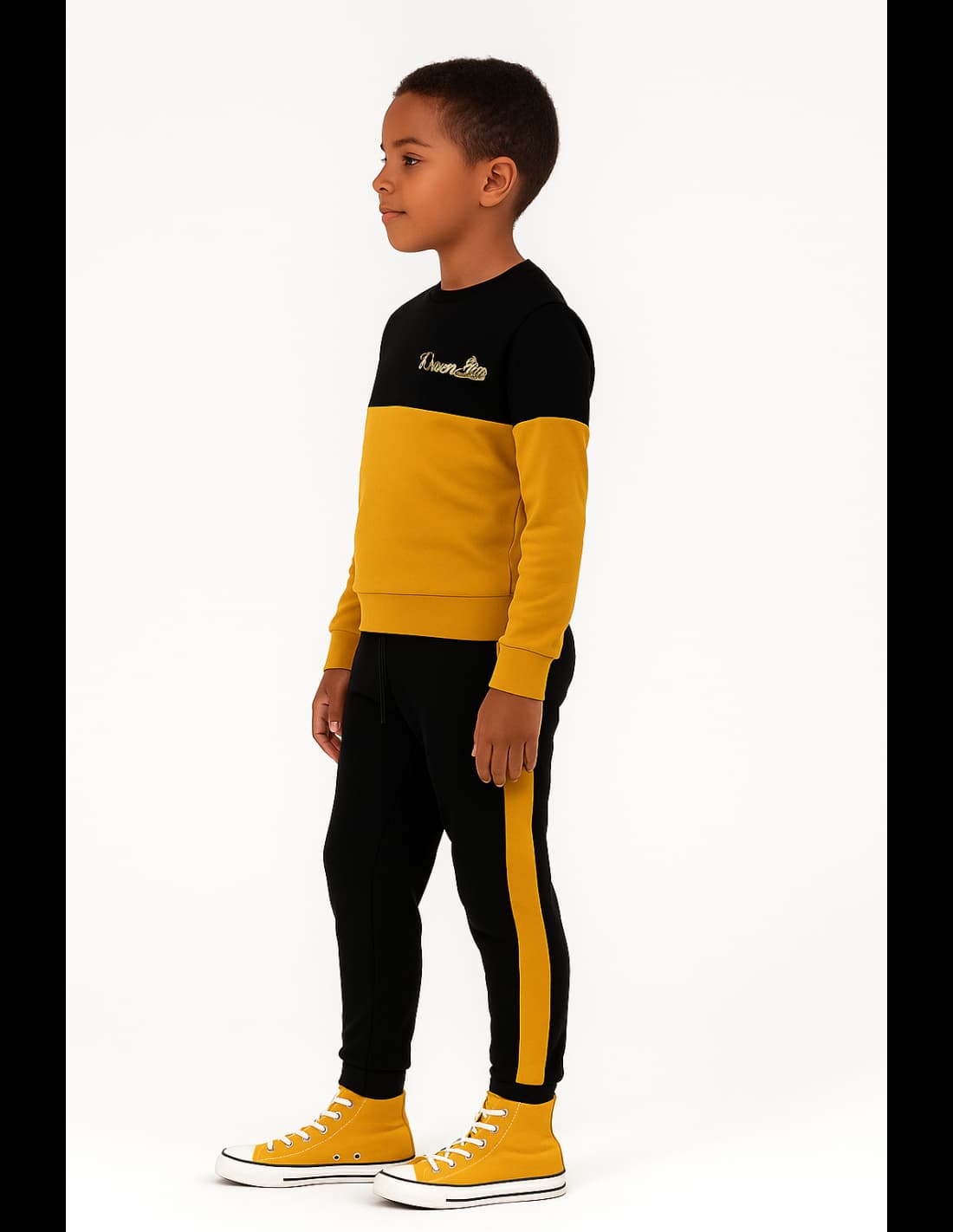 Fato de treino Diverchic Unissexo 2 peças Ref. 222106036 Color Block sweatshirt e calças