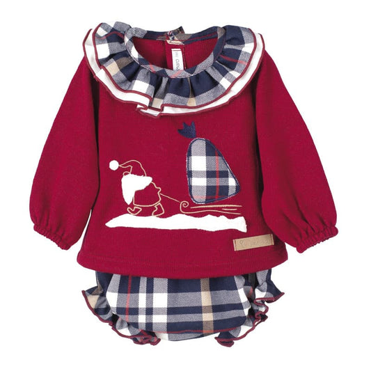 Conjunto bebé niña Calamaro 321117903 – Dulzura y estilo para esta Navidad