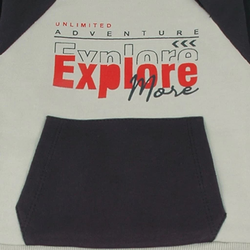 Ensemble survêtement 3 pièces Baby Bol avec veste de baseball et imprimé spatial 250846