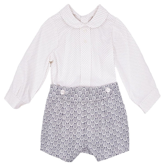 Conjunto dos piezas para bebé hojas BABY FERR 24351