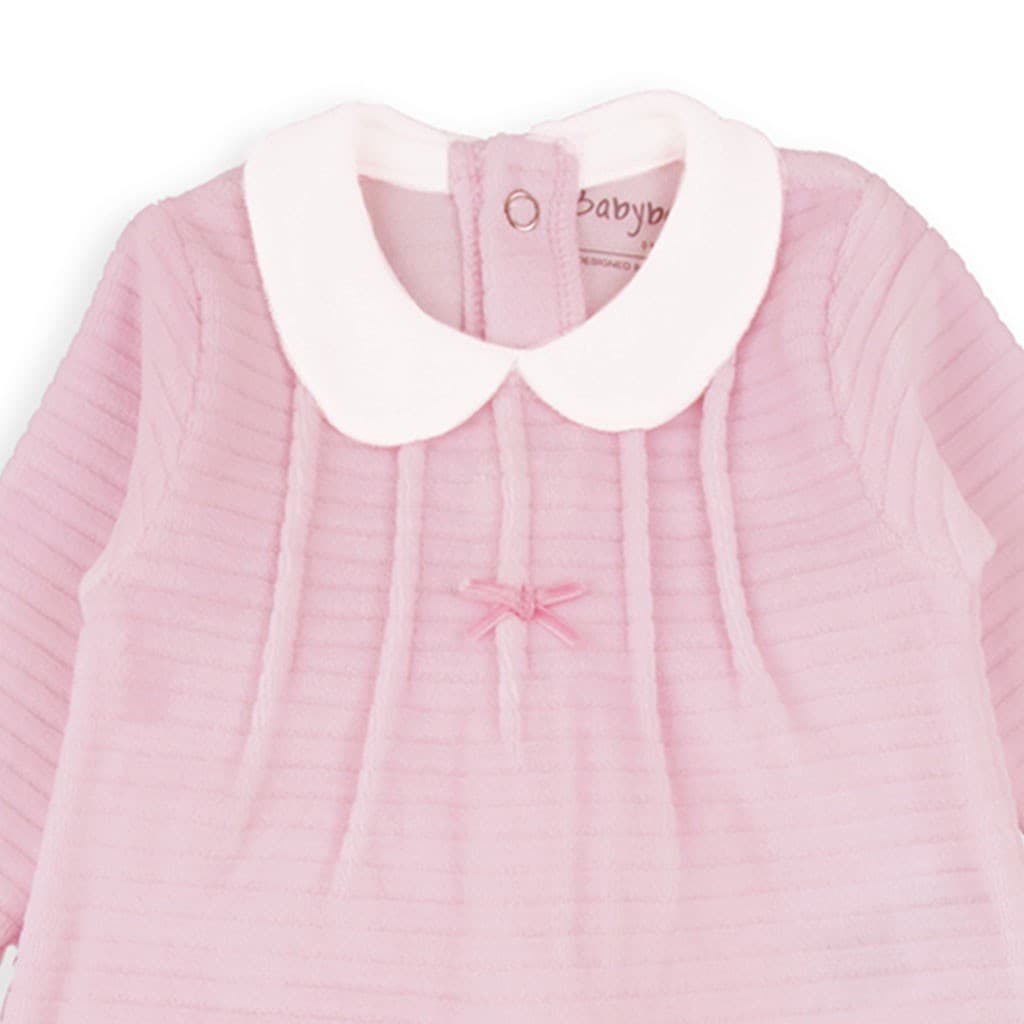 Pijama bebé Baby Bol tundosado rosa 250001