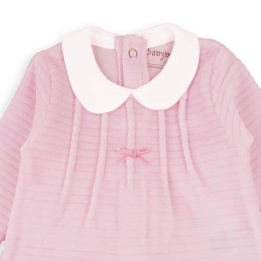 Pijama bebé Baby Bol tundosado rosa 250001