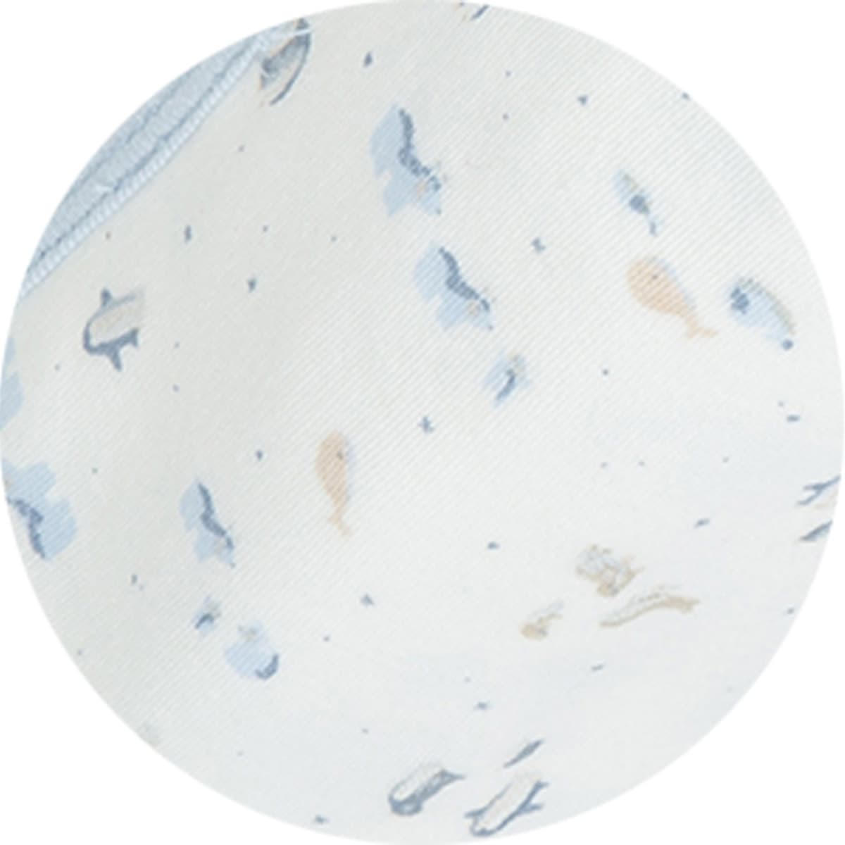 Manta de Algodón Yatsi Baby 25200046 Azul Estampado (60x70 cm)