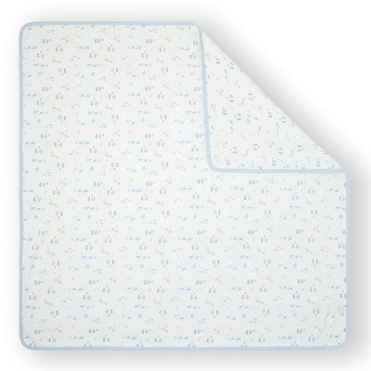 Manta de Algodón Yatsi Baby 25200046 Azul Estampado (60x70 cm)