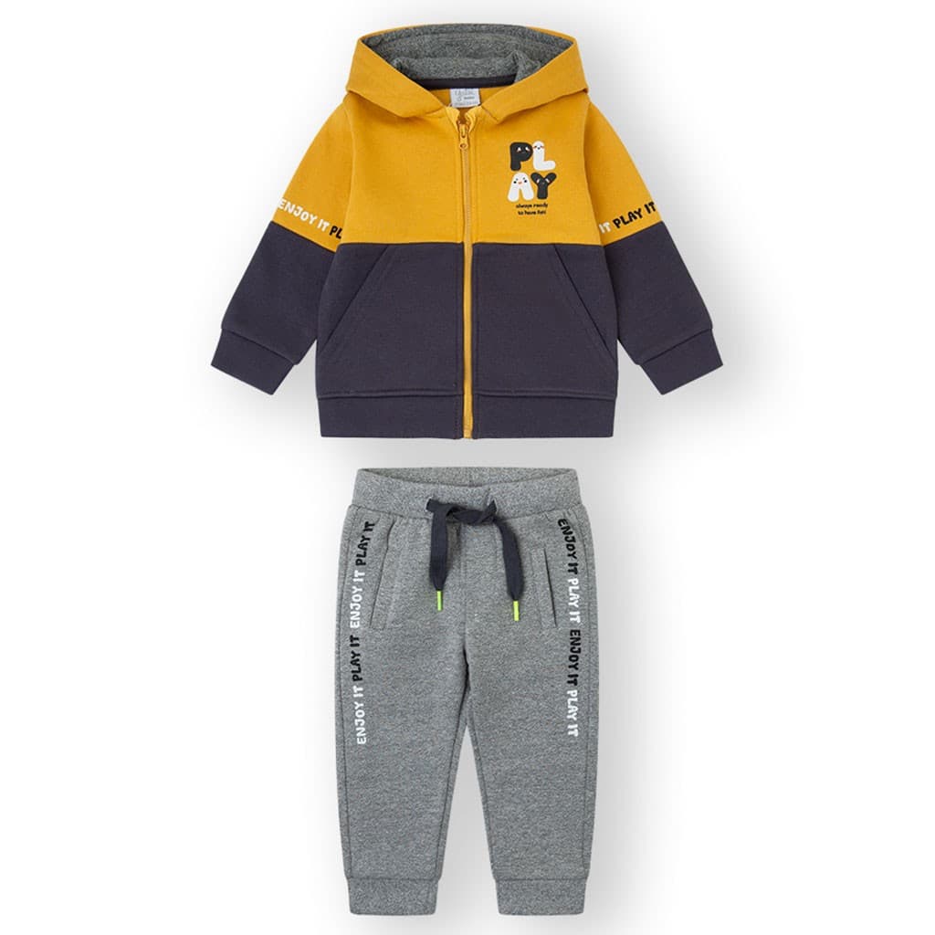 Chándal bebé Yatsi Sudadera con capucha y pantalón jogger 25202004