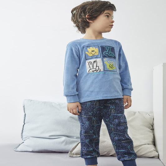 Pyjama enfant avec toboggan 25207101 Plaisir et confort (2 à 6 ans)