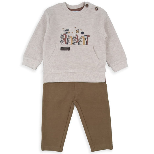 Chándal infantil niño BABYBOL con sudadera estampada y pantalón cómodo 252103