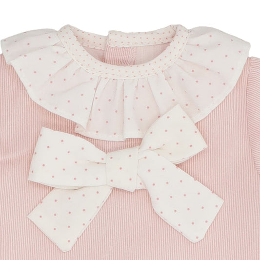 Vestido rosa para bebé com capa de fralda a condizer Baby Ferr 25417 (1 a 24 meses)