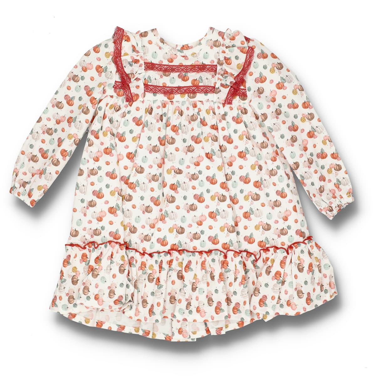 Vestido Naranja Infantil para Niña Baby-Ferr 25655 (3 a 8 años)