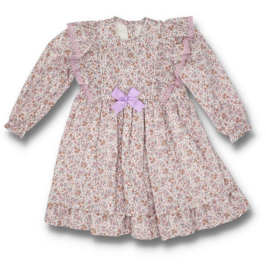 Vestido Malva Infantil para Niña Baby Ferr 25668 (3 a 8 años)