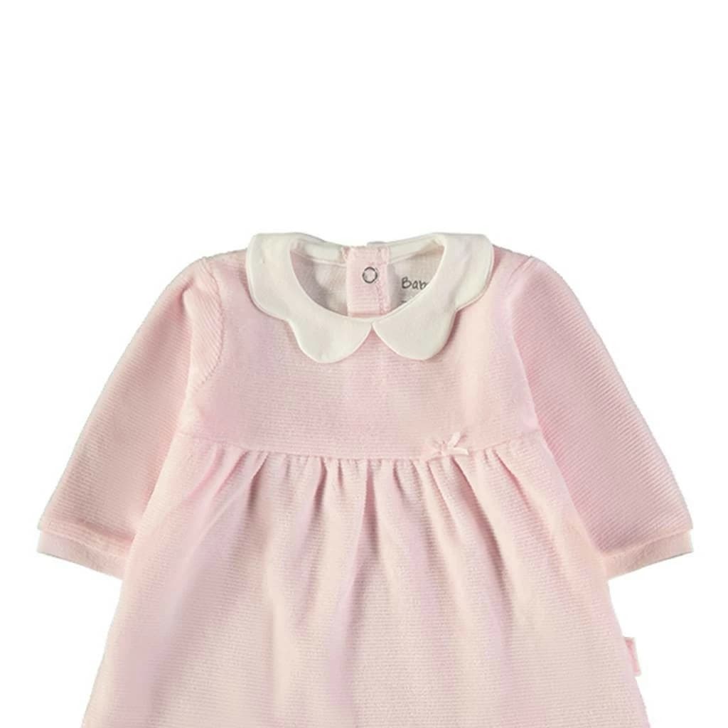 Robe Baby Bol rouge à manches longues avec broderie « Lovely » 251008