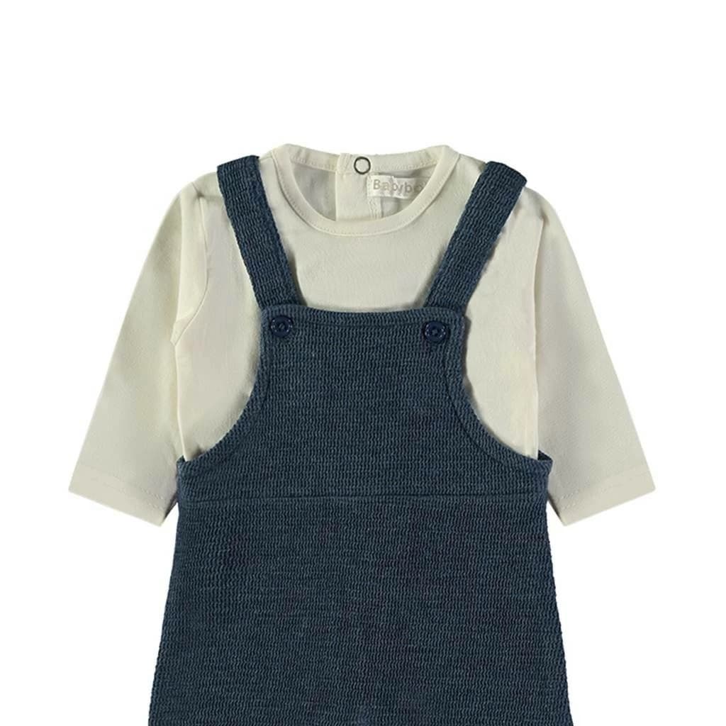 Ensemble bébé garçon Babybol gris et vert avec sweat et pantalon 522152110 Confort et style décontracté