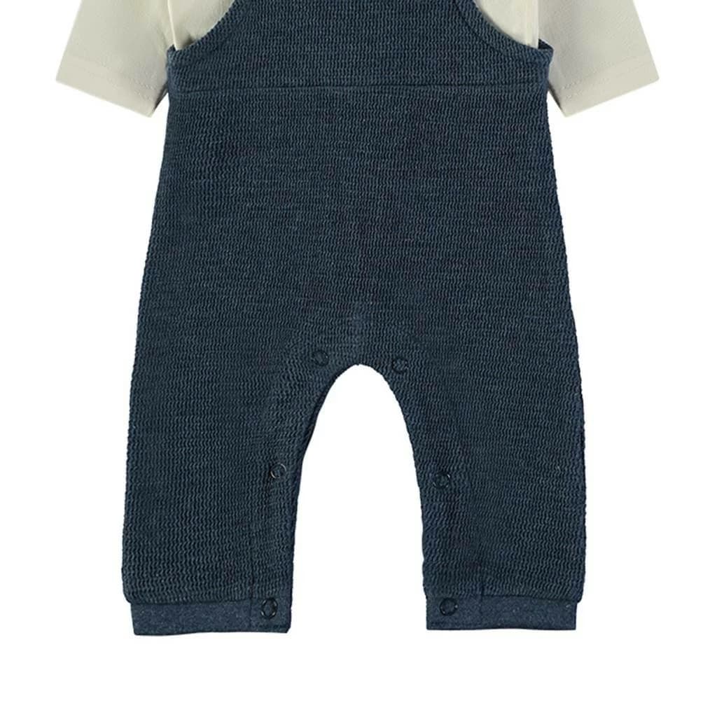Ensemble bébé garçon Babybol gris et vert avec sweat et pantalon 522152110 Confort et style décontracté