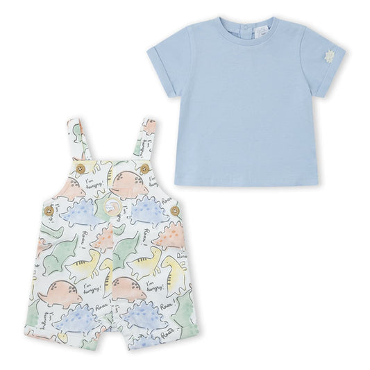 Conjunto peto bebé Yatsi Dinosaurios 26110746 (3 A 18 meses)