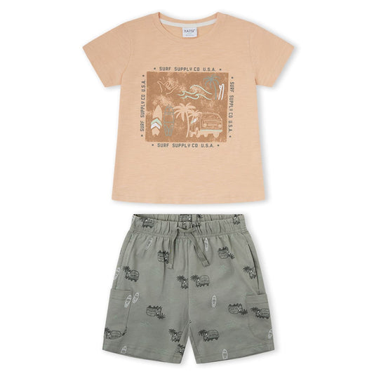 Conjunto infantil niño pantalón 26113007 YATSI (4 A 12 AÑOS)