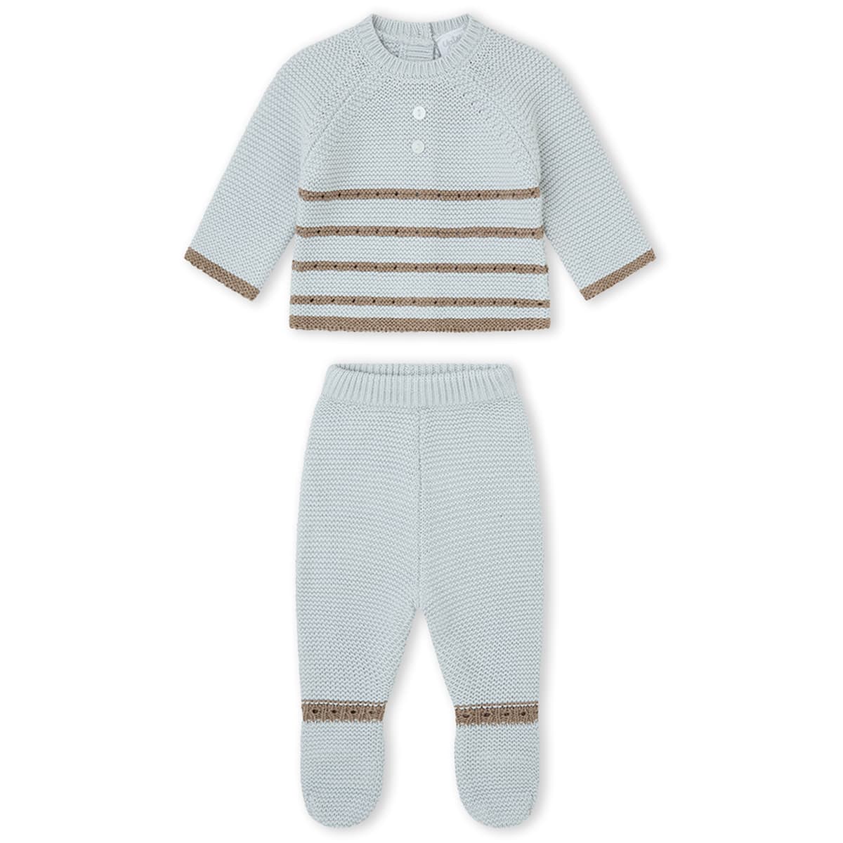 Yatsi Baby 25200261 Ensemble 2 pièces Cœurs en coton rose (0 à 6 mois)