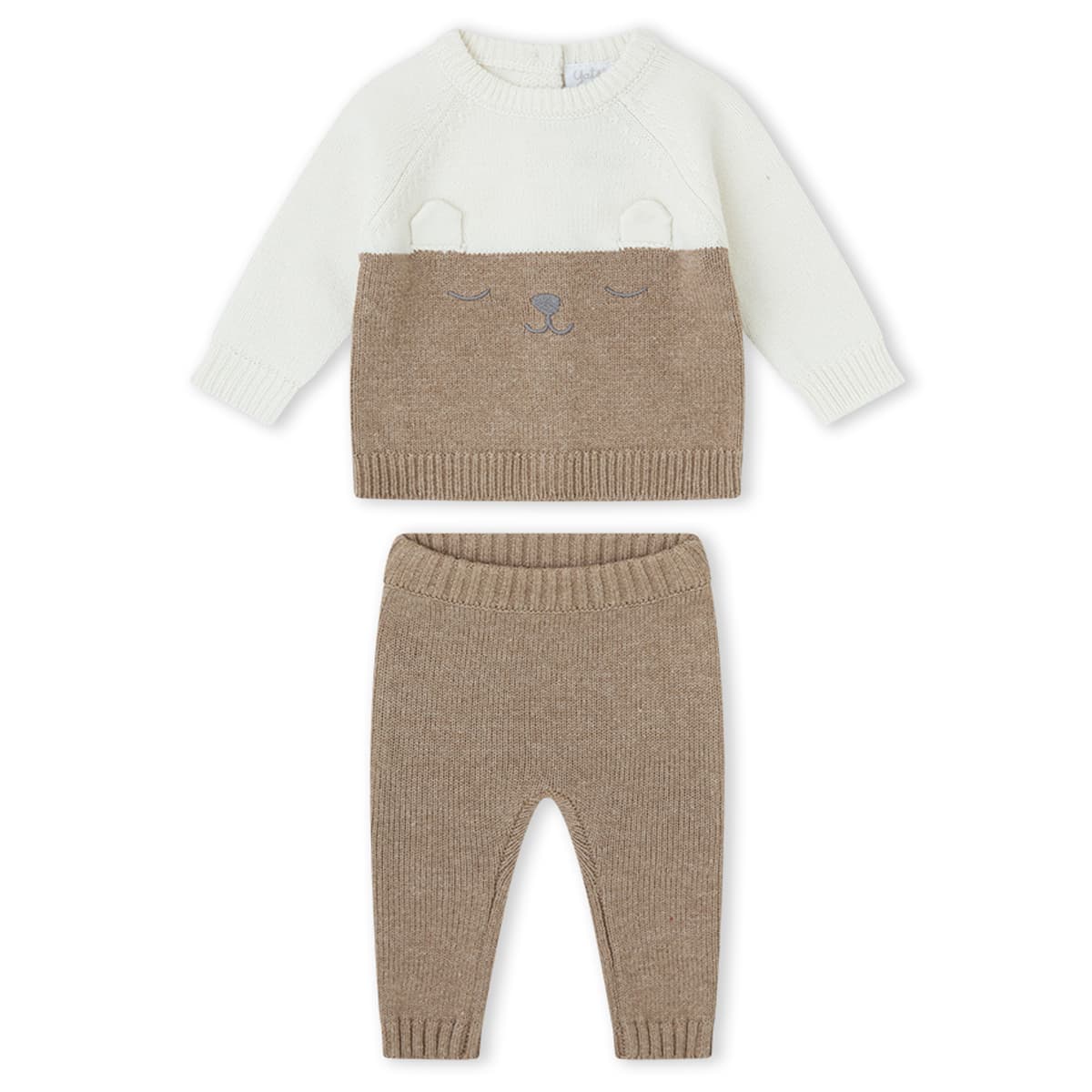 Yatsi Baby 25200261 Conjunto de 2 peças Corações em algodão rosa (0 a 6 meses)