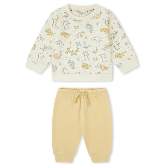 Conjunto infantil de dos piezas con sudadera y pantalón para bebé Yatsi Baby Referencia 26201030 - Diseñado en España