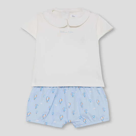 Conjunto bebé azul de globos Street Monkey 262022