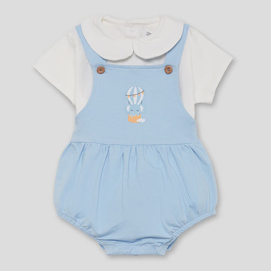 Conjunto peto bebé Street Monkey elefante en globo 262023