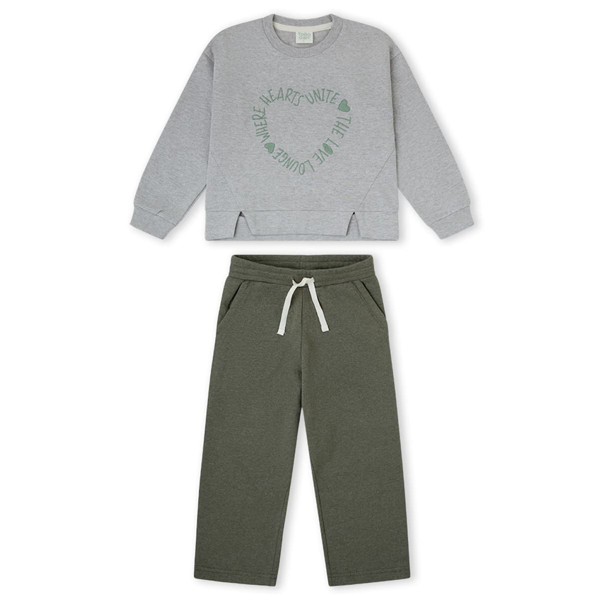 Conjunto infantil de dos piezas con sudadera y pantalón Yatsi Baby Referencia 26203006 - Diseñado en España