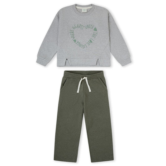 Conjunto infantil de dos piezas con sudadera y pantalón Yatsi Baby Referencia 26203006 - Diseñado en España
