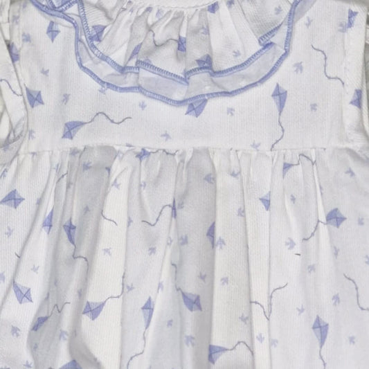 Rana bebé azul con capota Estampado cometas Baby Ferr 26206  (0 a 18 meses)
