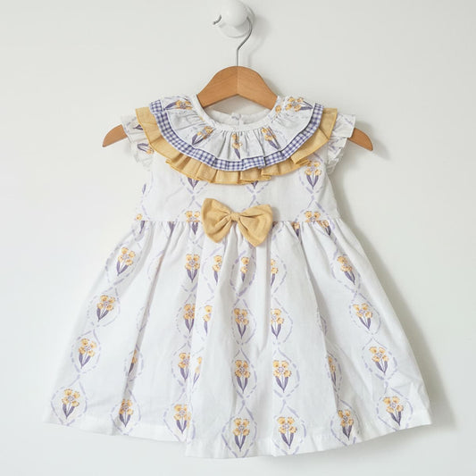 Vestido infantil estampado con lazo Baby Ferr 26556 (3 a 12 años)
