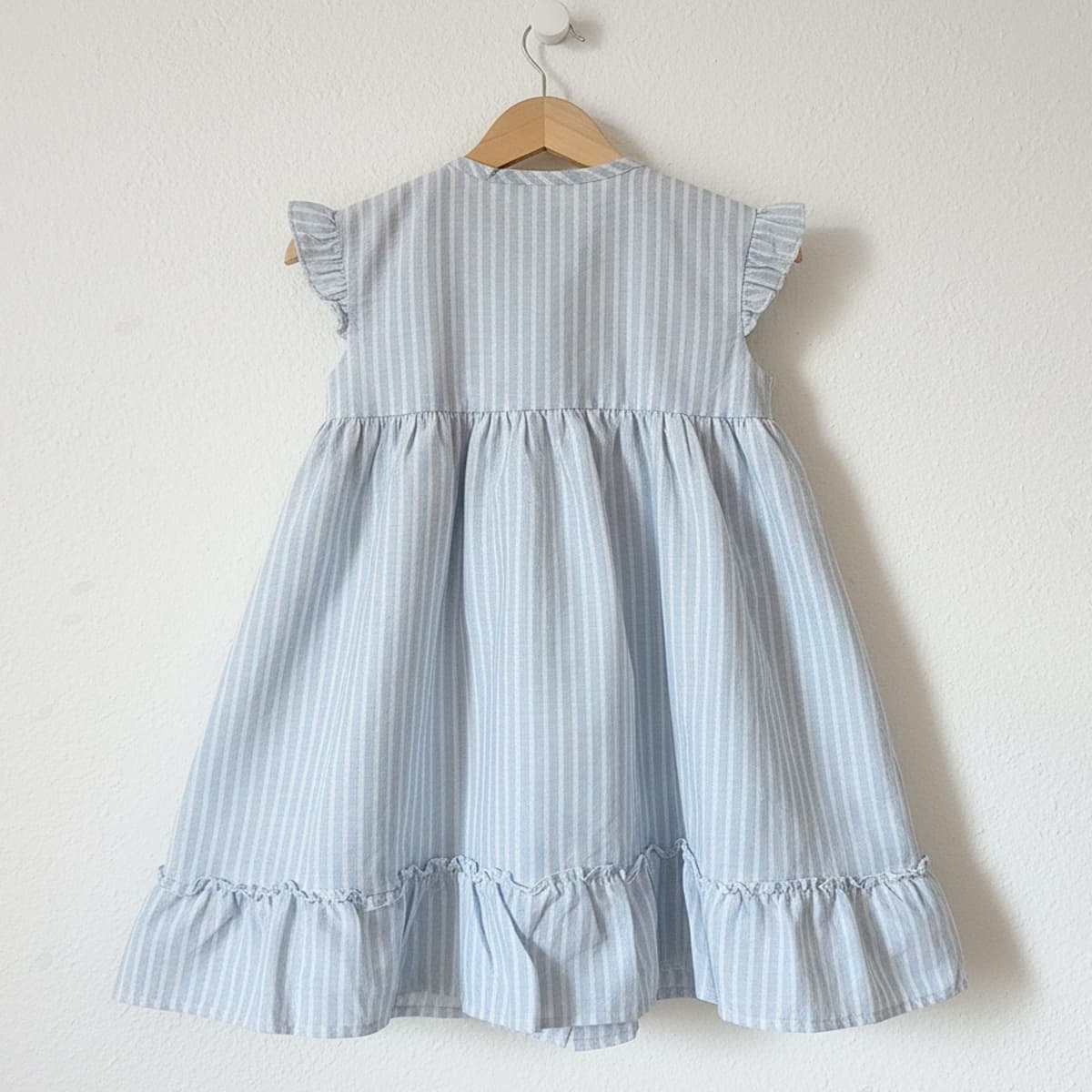 Vestido infantil azul Baby-Ferr Modelo 26557