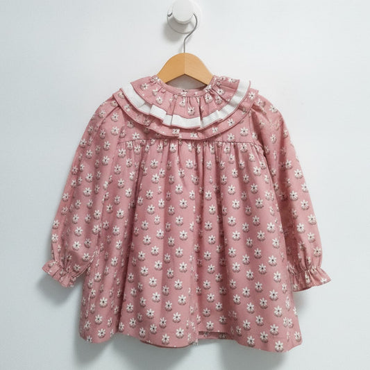 Vestido niña Margaritas Babyferr 26655 | Hecho en España