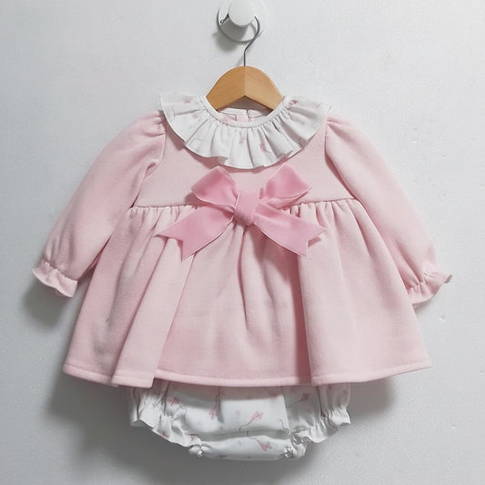 Jesusito bebé rosa con lazo Babyferr 26907 | 2 piezas