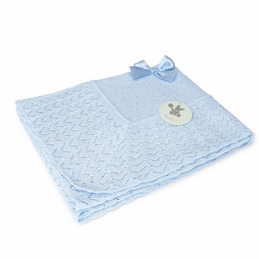 Toquilla bebé de punto calado Pelottas 26MT1001