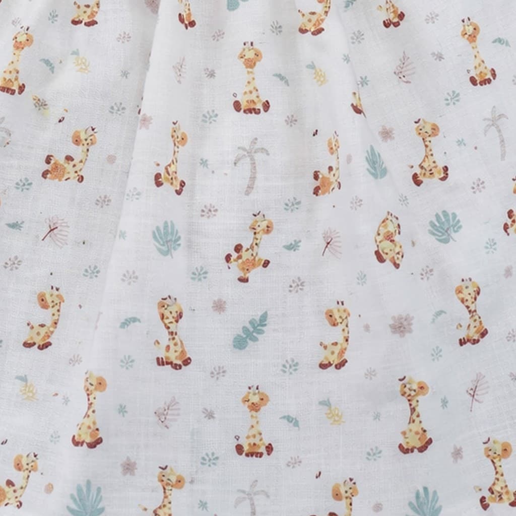 Vestido bebé maquillaje estampado jirafas con braguita Pelottas 26V1316