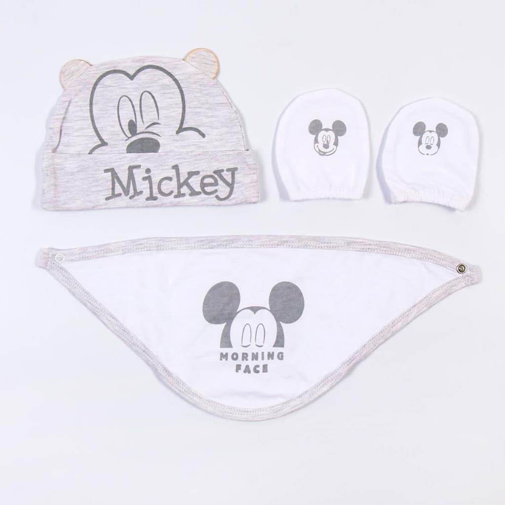 Estuche de regalo Mickey Disney para primera puesta 2900000010 – Suavidad 100% algodón con su personaje favorito