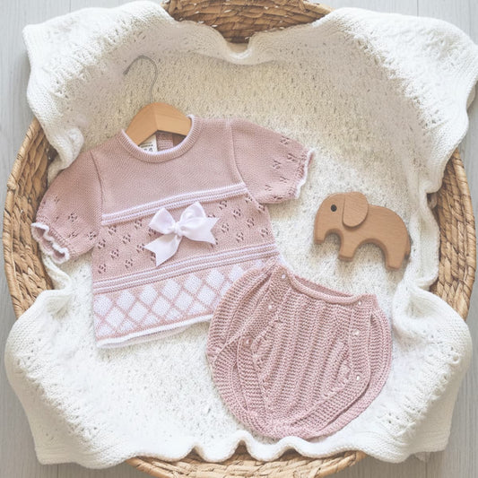Conjunto para bebé de perlé 3213C La Casita de Pepito Maquillaje