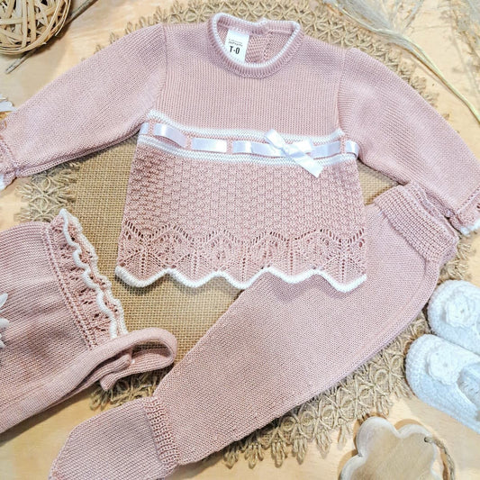 Ensemble bébé 3215 Pepito's House Maquillage ruban noeud