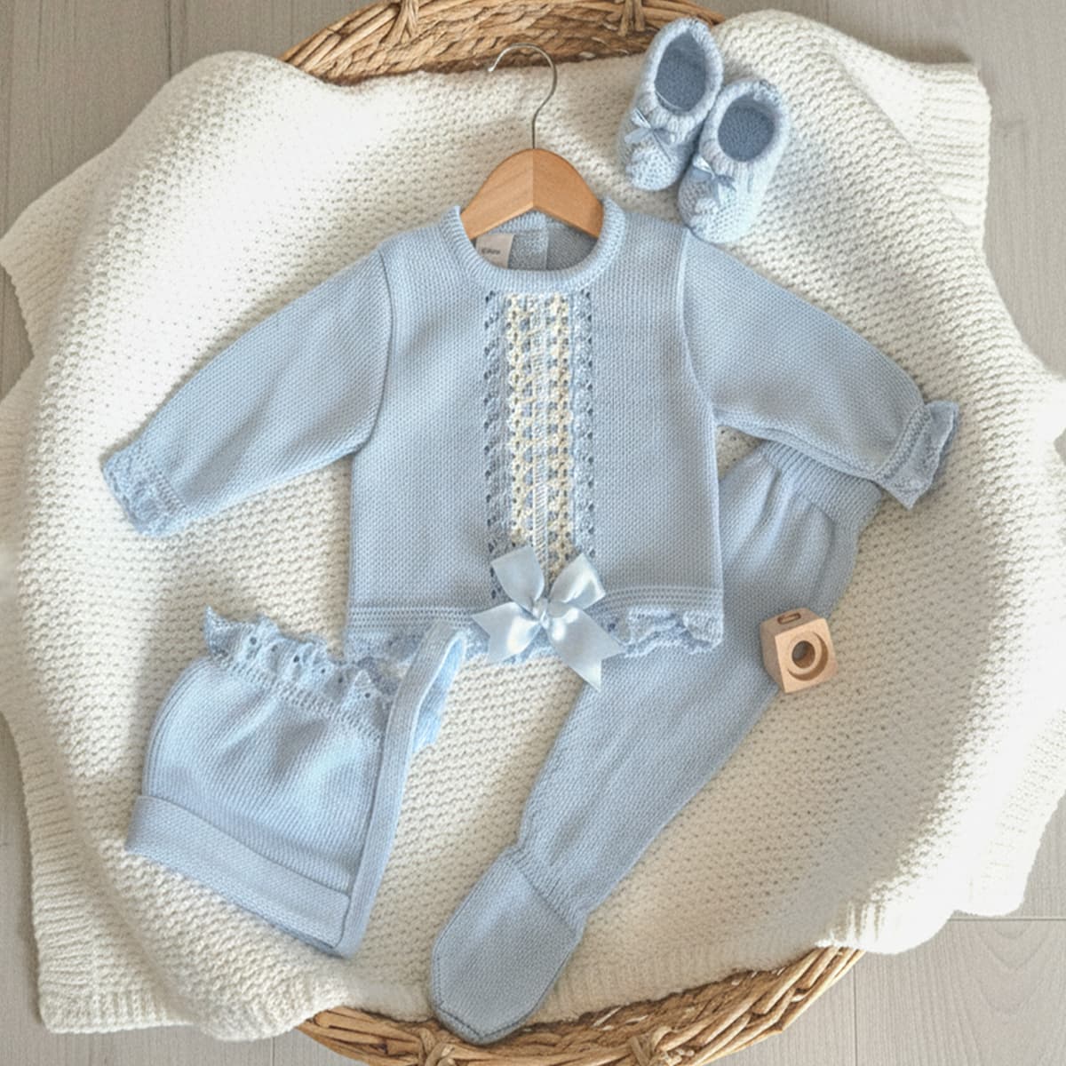 Ensemble de première tenue pour bébé vert Visi 40300