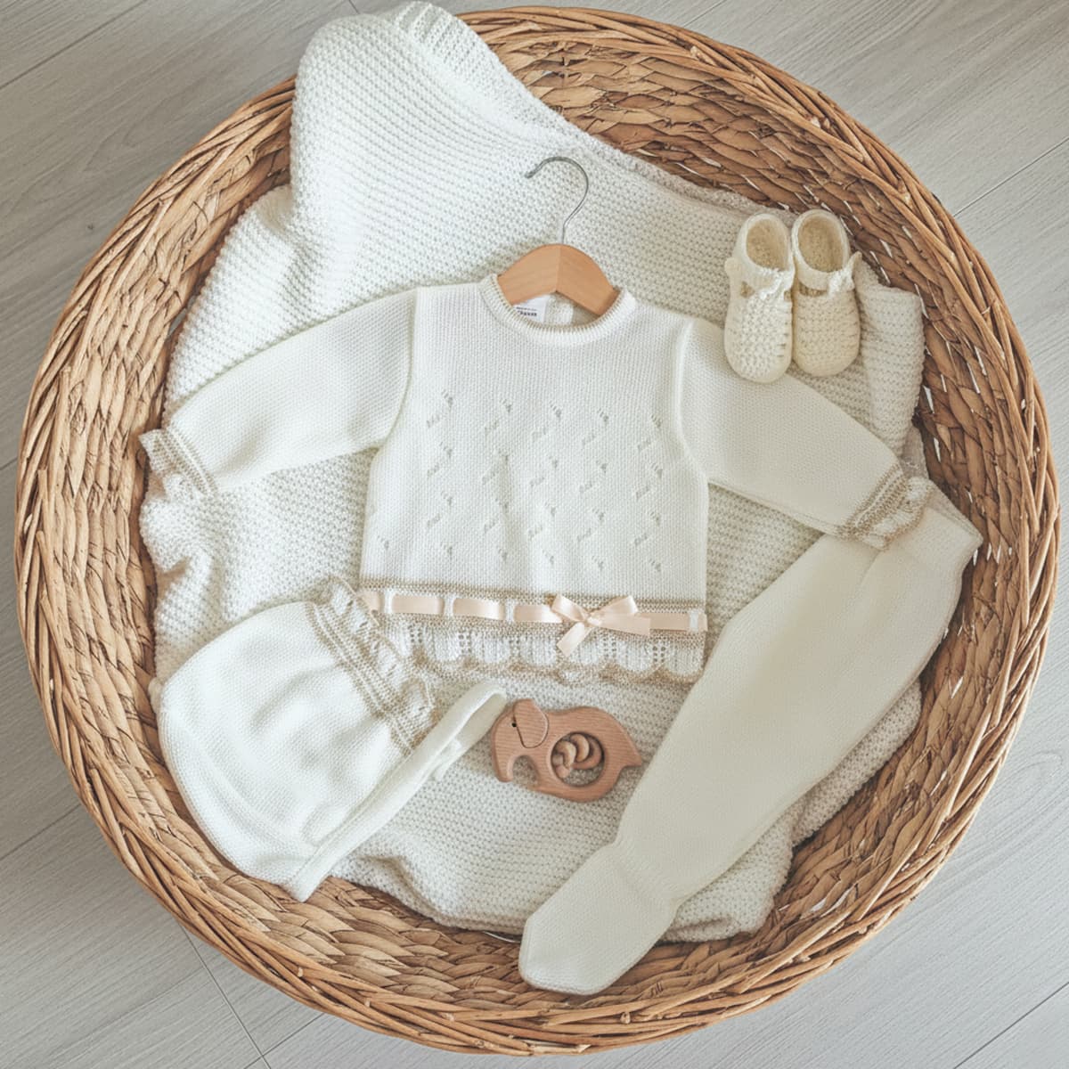 Visi 40300 Conjunto de primeiros looks para bebé verde