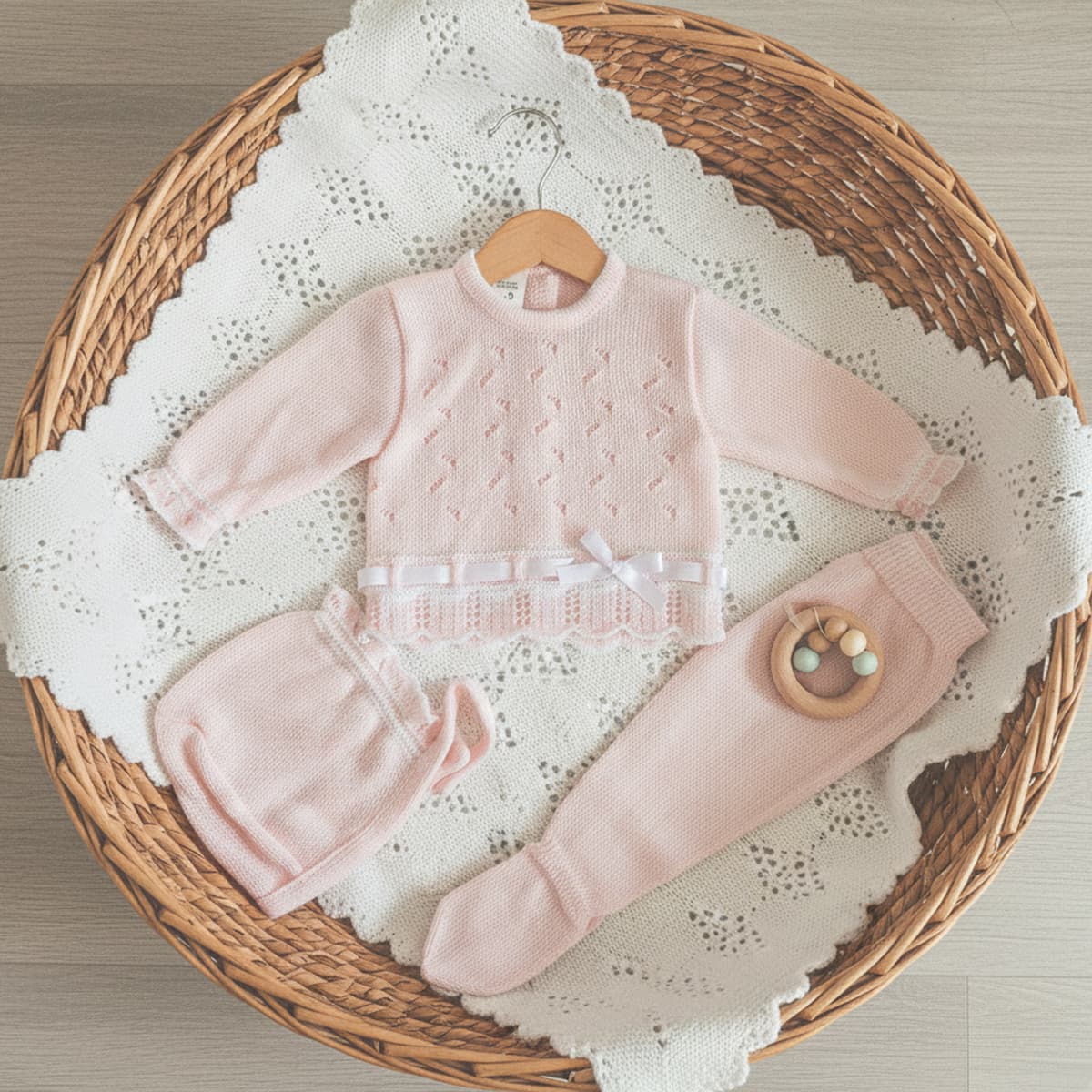 Ensemble de première tenue pour bébé vert Visi 40300