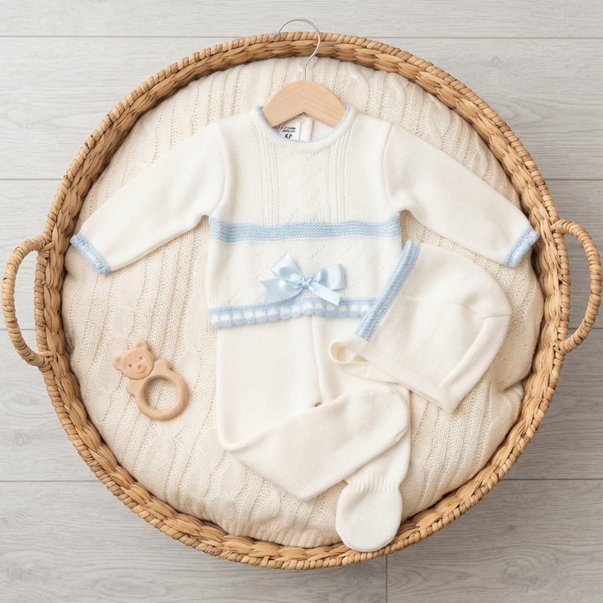 Ensemble de première tenue pour bébé vert Visi 40300