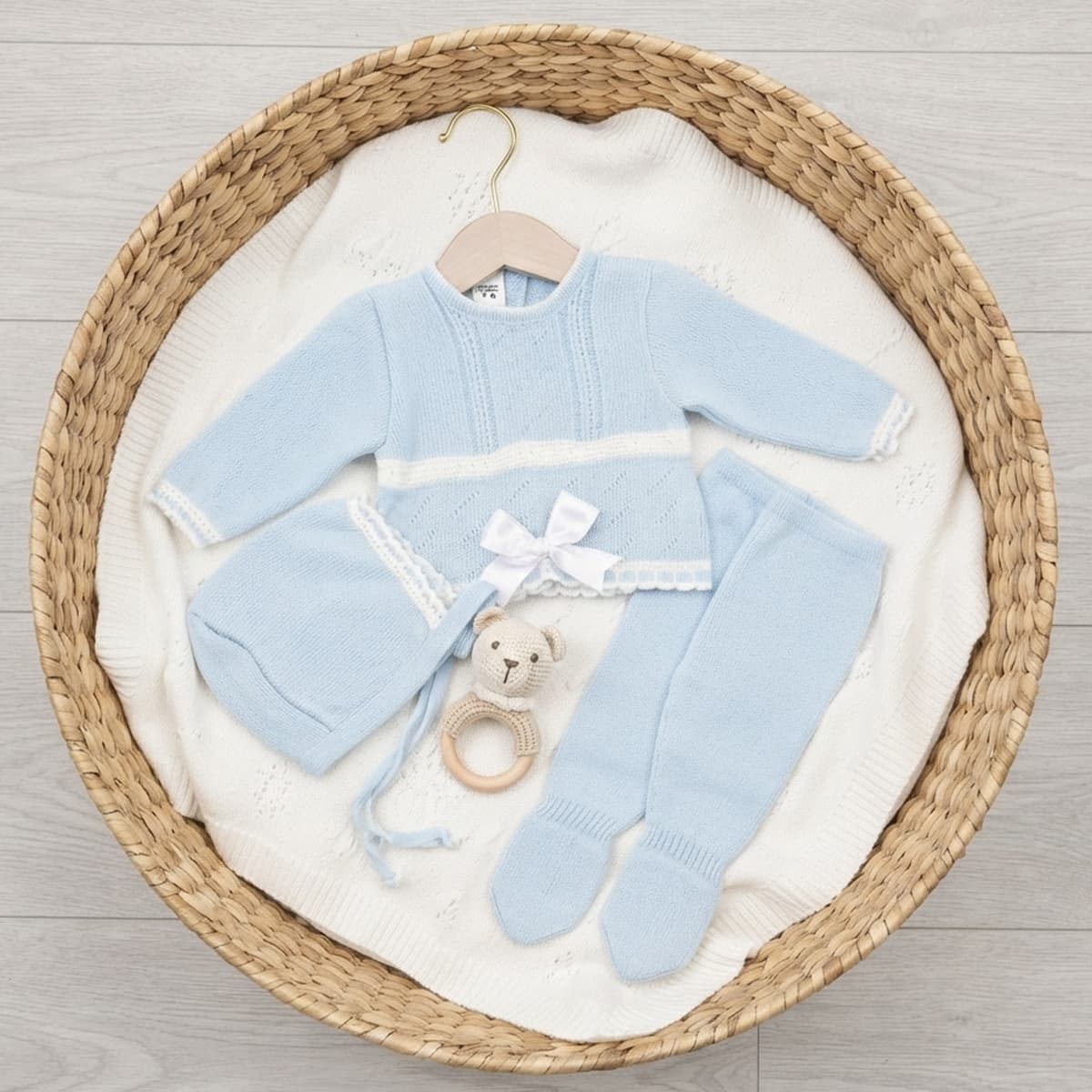Ensemble de première tenue pour bébé vert Visi 40300
