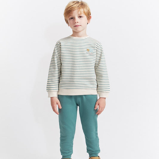 Conjunto Infantil Niño Street Monkey 354050 Sudadera rayas y Pantalón (3 a 6 años)